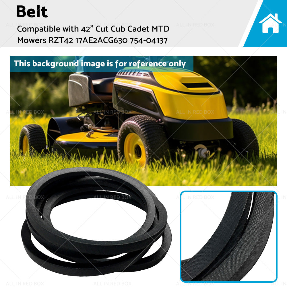 Deck Belt Suitable For 38  and  42 Inch Cut John Deere Mowers M126536-0