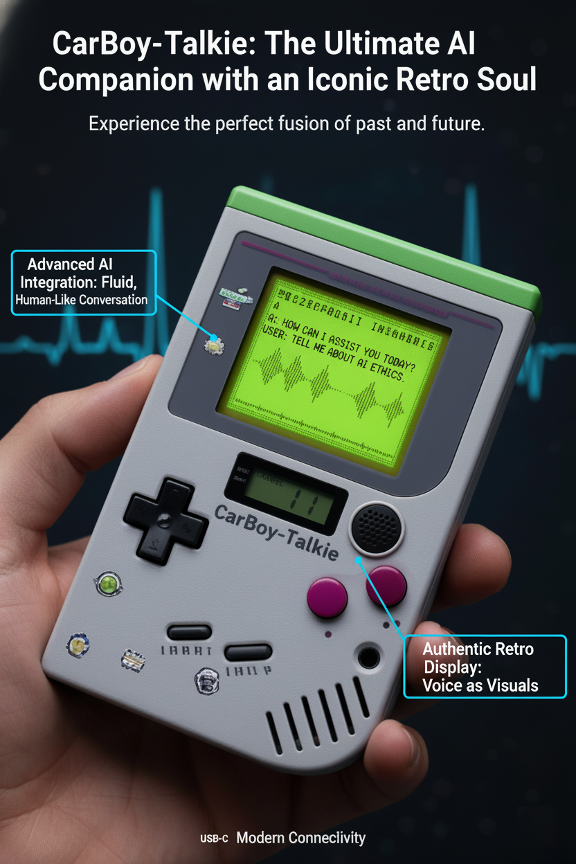 CarBoy-Talkie - The Replacement Model (Kickstarter Post-Campaign Pre-Order)